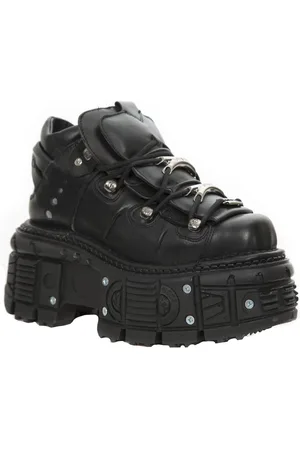 New Rock Unisex metalen lederen gotische laarzen - M-TANK106-C2