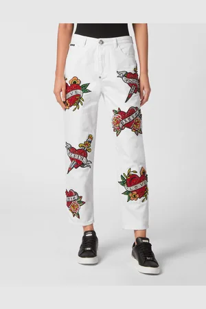 Philipp Plein Jeans Mom Pasvorm Love