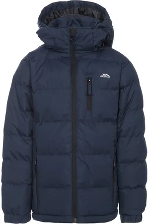 Trespass Jongens Tuff Hooded Jas (Donkerblauw)