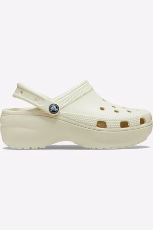 Crocs Klassieke plateausandalen - - Thermoplastisch - Beige