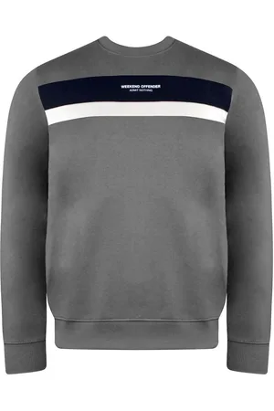 Weekend Offender Neto Heren Grijze Trui