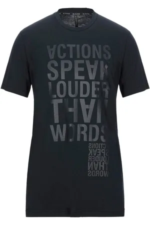 Neil Barrett Acties spreken luider dan woorden Barrett T-shirt