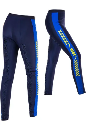 PUMA X Fenty Zijstreep Blauwe Legging - Dames