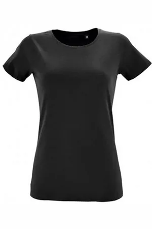 Sols Dames/dames Regent Fit T-Shirt met korte mouwen (Diep )