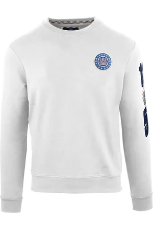 Aquascutum Relief cirkel klein logo sweatshirt