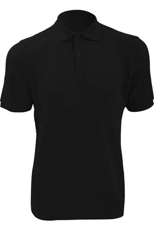 Russell Athletic Russell Heren Ripple Collar & Manchet Poloshirt met korte mouwen