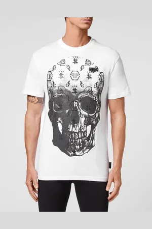 Philipp Plein T-Shirt Ronde Hals Skull