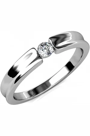 Myc-Paris Eenvoud Ring - Oostenrijks Kristal