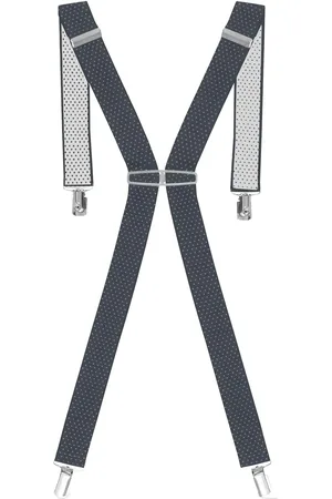 Enzo Heren elastische polka dot bretels