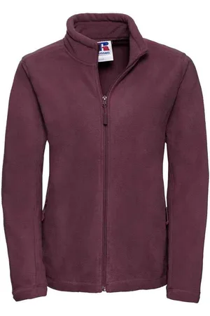 Russell Athletic Russell Dames/Dames Outdoor Fleecejack (Bourgondië)