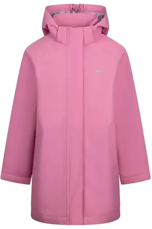 Trespass Meisjes Maydew TP50 Waterdichte Jas (Zoet Roze)