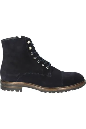 Blackstone LESTER - Navy - Lace-ups