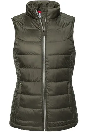 Russell Athletic Russell Dames/dames Nano Body Warmer (Donkere )