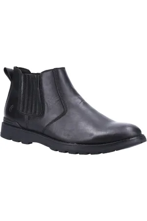 Hush Puppies Heren Gary Leren Chelsea Laarzen