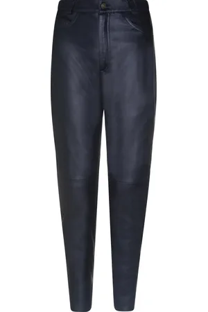 Infinity Klassieke leren jeans van lamsnappa 