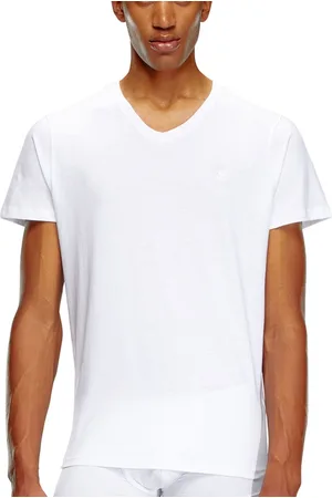 Diesel Tonaal logo V-hals T-shirt