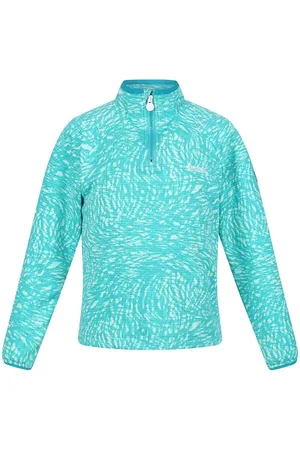 Regatta Childrens/Kids Highton Animal Print Half Zip Fleece Jas