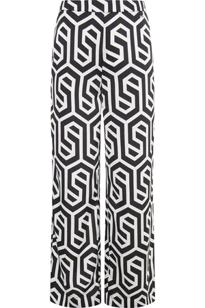 Dreimaster Stof broek Dames en wit