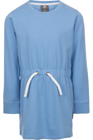 Trespass Meisjes Junie Casual Jurk (Korenbloem blauw)