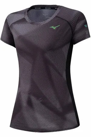 Mizuno Aero T-shirt zwart/ voor dames