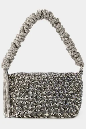 KARA Crystal Mesh Bag - - Polyster - Pixel