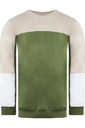 Devote Devote Londen Heren Olijf Nude Sweater