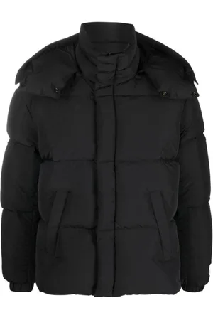Diesel Effen zwarte winterjas