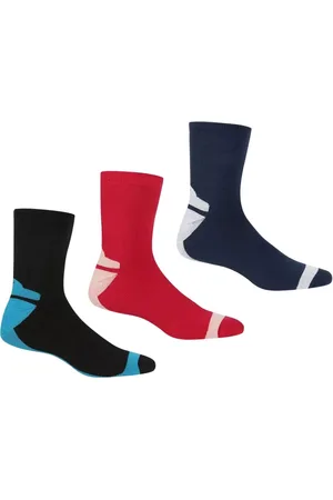Regatta Dames/dames sokken voor laarzen ( /Kersenroze/Navy)