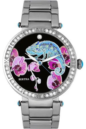 Bertha Camilla Parelmoer armbandhorloge