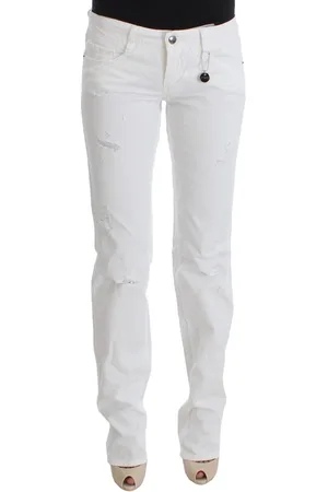 Costume National Katoenen Slim Fit Denim Bootcut Jeans