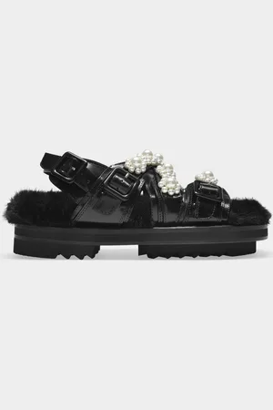 Simone Rocha Sandalen met meerdere banden in leer