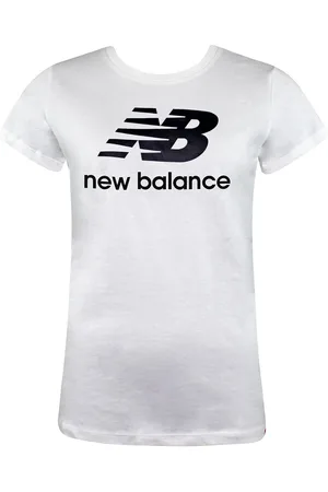 New Balance Korte Mouw Crew Neck Dames Essentieel T-shirt WT91546 WK