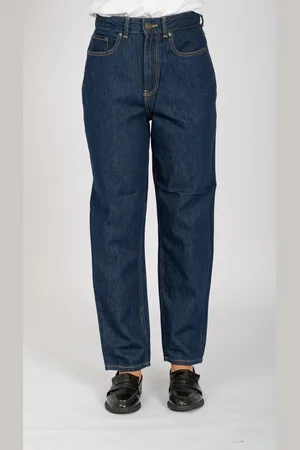 TeeShoppen De Originele Performance Mom Jeans - Donkerblauwe Denim