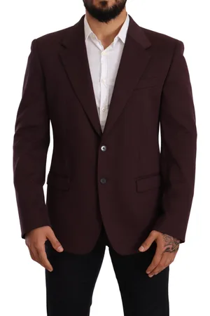Dolce & Gabbana Indigo Slim Fit Blazer Jasje
