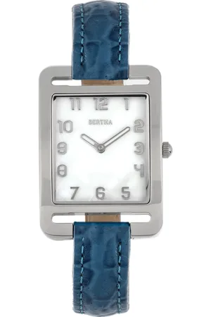 Bertha Marisol Zwitsers MOP horloge met leren band