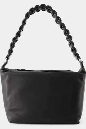 KARA Hobo Lattice XL tas - - Leer