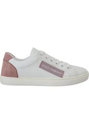 Dolce & Gabbana Prachtige Lage Leren Sneakers
