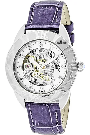 Empress Keizerin Godiva automatisch MOP horloge met leren band