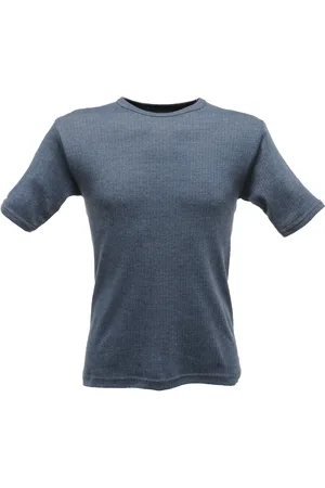 Regatta Heren Thermo Underwear Korte Mouwen T-Shirt (Donkerblauw)