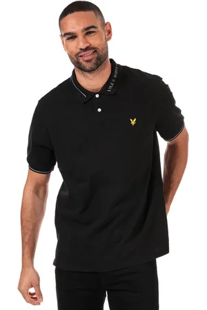 Lyle & Scott Poloshirt met contrasterende biezen voor heren