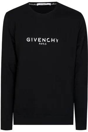 Givenchy Paris Vintage Signature Sweatshirt met gebroken logo in