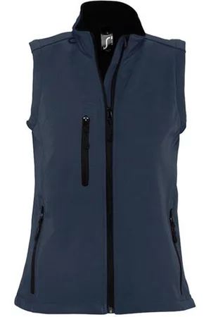 Sols Dames/dames Rallye Soft Shell Bodywarmer Jacket (Franse marine)