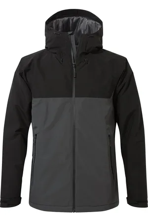Craghoppers Unisex Adult Expert Thermic Geïsoleerd Waterdicht Jasje (Koolstof /Zwart)
