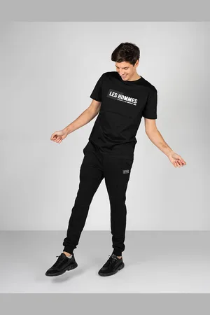 Les Hommes T-shirt Front Logo Mannen