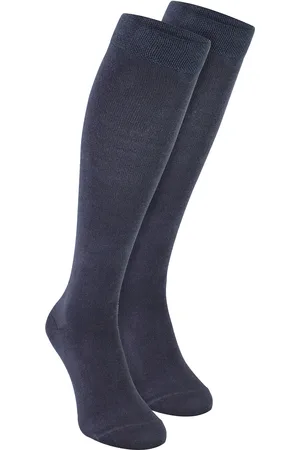 Sock Snob Set van 2 ademende kniehoge bamboesokken voor heren