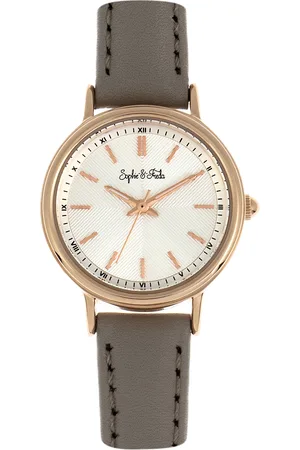 Sophie & Freda Berlin horloge met leren band