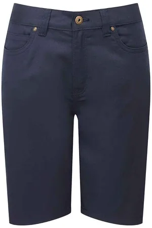 Premier Dames/Dames Performance Casual Shorts (Marine)