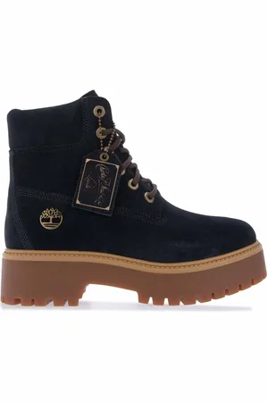 Timberland Dames 6 Inch Lace Up Waterdichte Laarzen in Donkerblauw