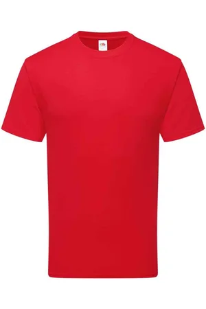 Fruit Of The Loom Katoenen uniseks T-shirt voor volwassenen