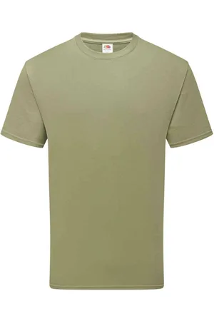 Fruit Of The Loom Katoenen uniseks T-shirt voor volwassenen (Klassieke Olijf)